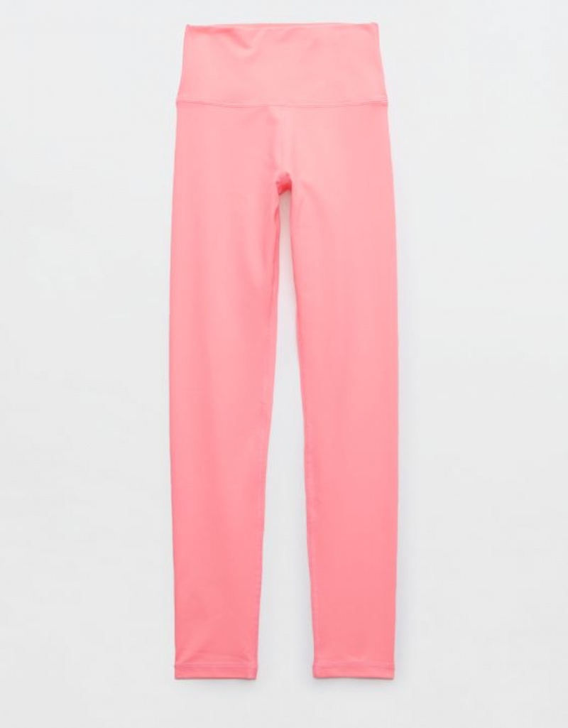 Aerie OFFLINE By The Hugger High Waisted Leggings Pink | TAY-689347