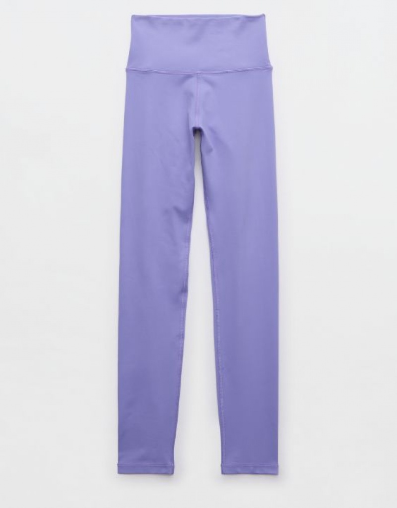 Aerie OFFLINE By The Hugger High Waisted Leggings Purple | HVG-596431