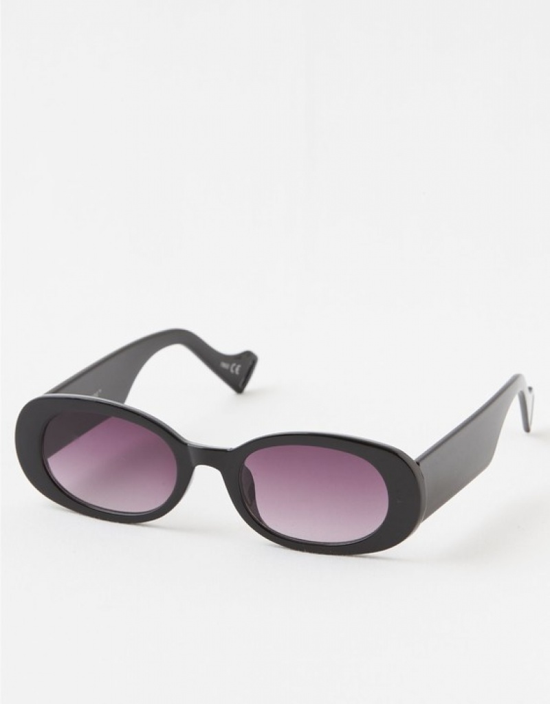 Aerie On Holiday Sunglasses Black | ARG-874503