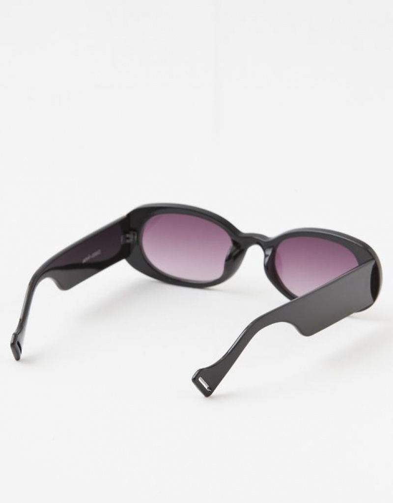 Aerie On Holiday Sunglasses Black | ARG-874503