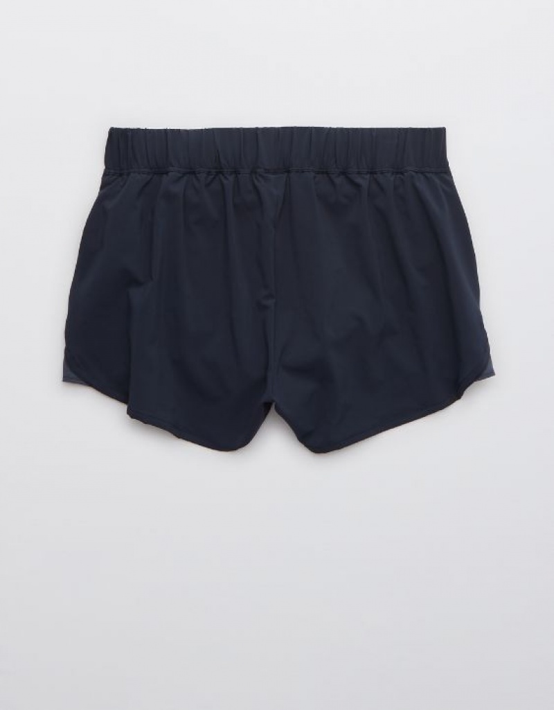 Aerie Real. Period.® Running Shorts Grey / Blue | CHF-206978