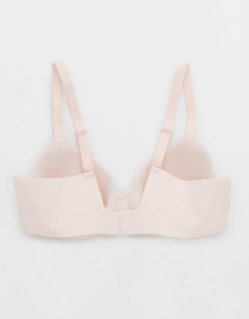 Aerie SMOOTHEZ Full Coverage Lightly Lined Bras Pink | ALU-164309