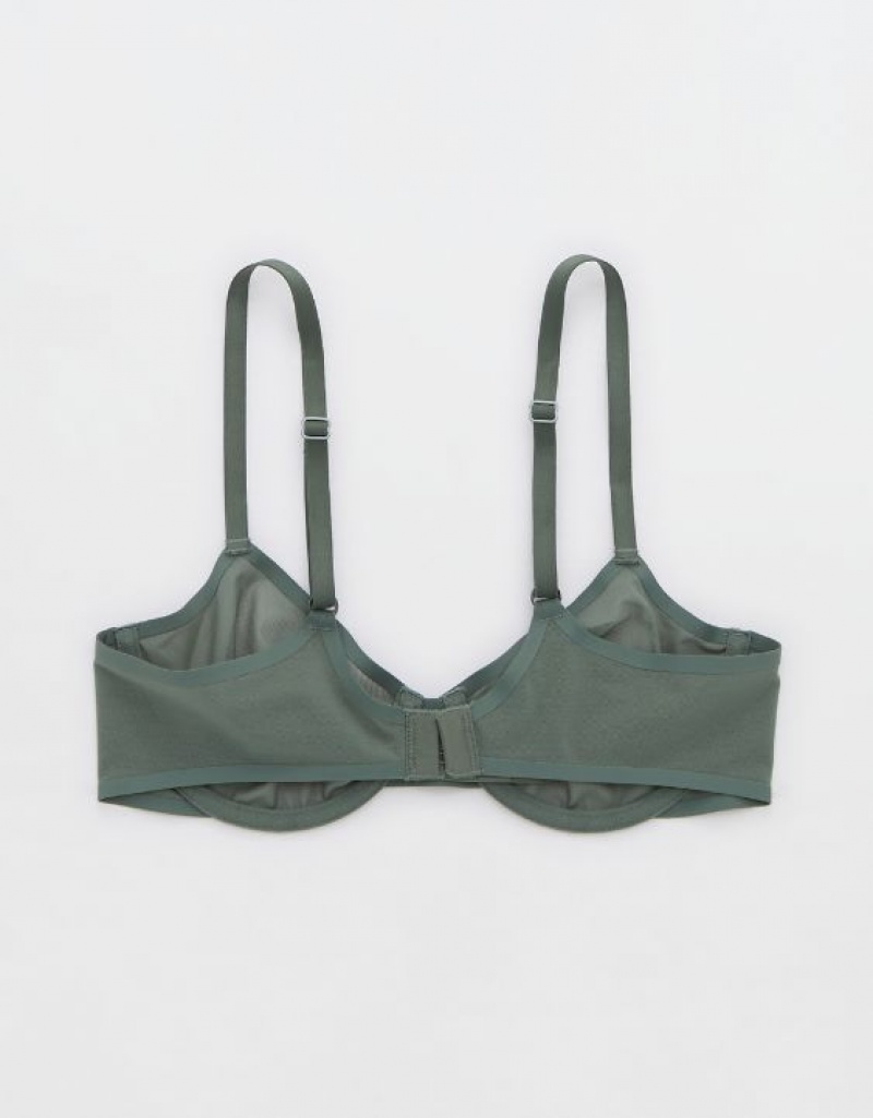 Aerie SMOOTHEZ Mesh Unlined Bras Royal | GPY-065132