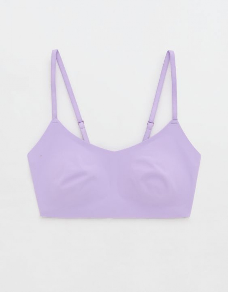 Aerie SMOOTHEZ Scooplette Bras Purple / Wash | VGL-956041