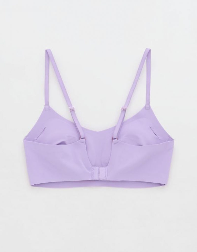 Aerie SMOOTHEZ Scooplette Bras Purple / Wash | VGL-956041