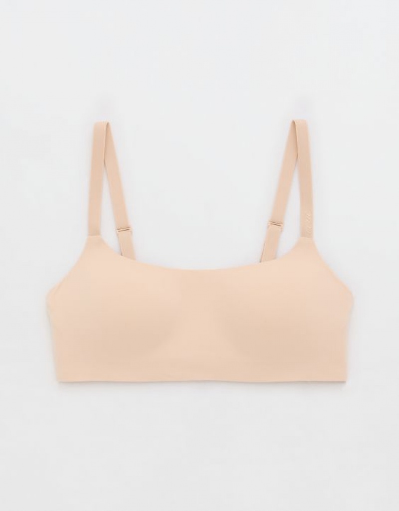 Aerie SMOOTHEZ-ish Wirelesslette Bras Beige | QAD-798154