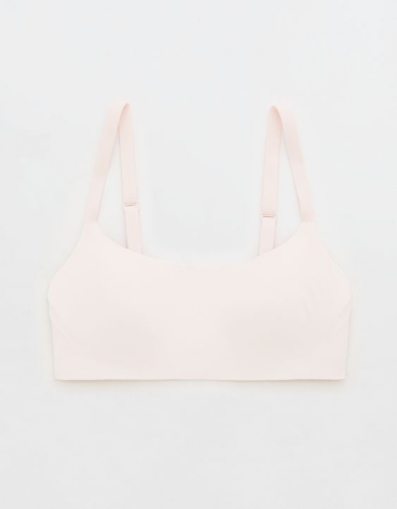 Aerie SMOOTHEZ-ish Wirelesslette Bras Pink | MTN-483027