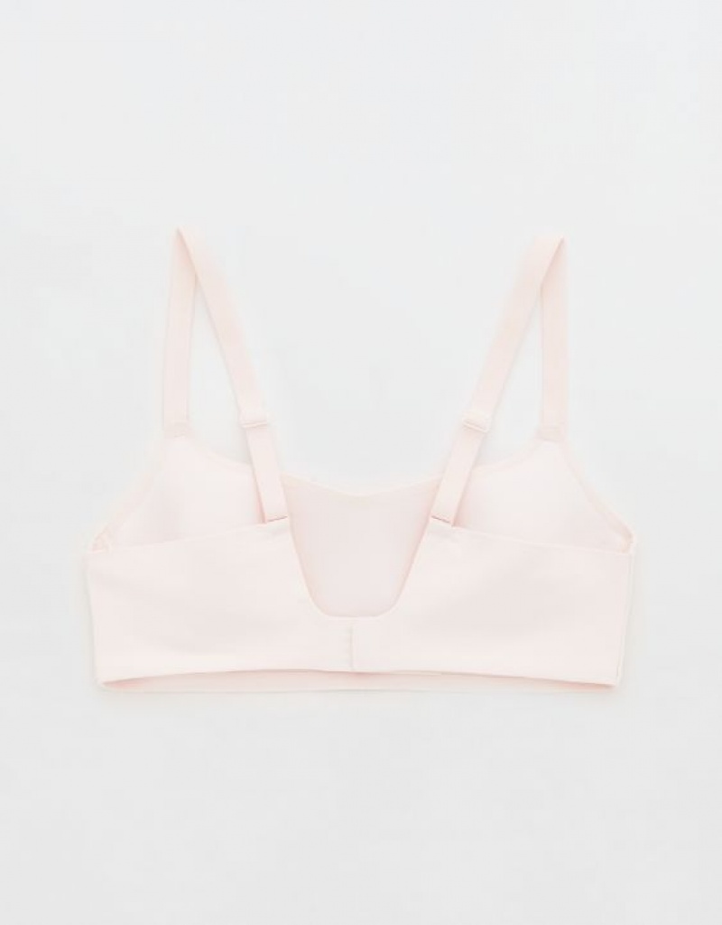 Aerie SMOOTHEZ-ish Wirelesslette Bras Pink | MTN-483027