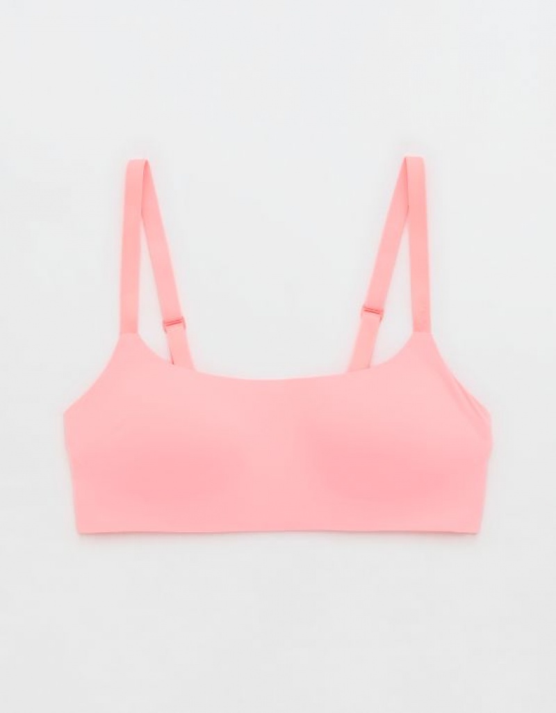 Aerie SMOOTHEZ-ish Wirelesslette Bras Pink | IZX-506381