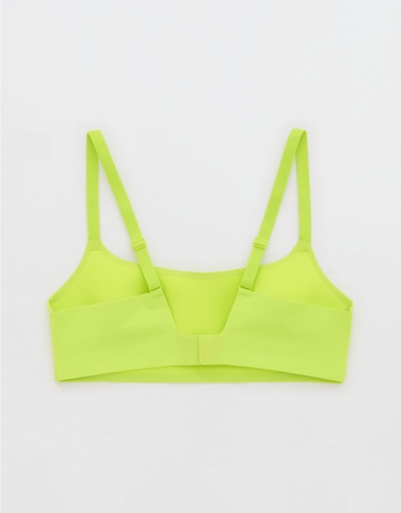 Aerie SMOOTHEZ-ish Wirelesslette Bras Yellow | JAP-932465