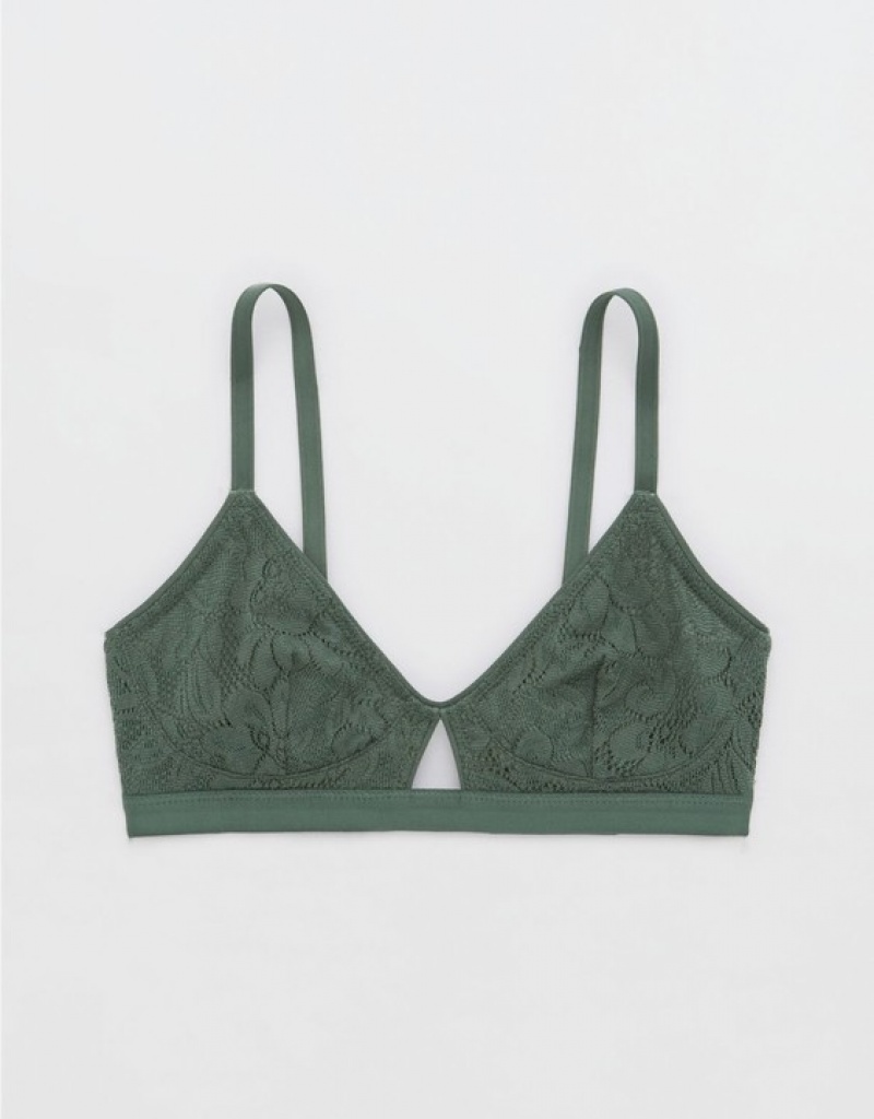 Aerie Show Off Lace Cut Outlette Bras Royal | FJT-961084