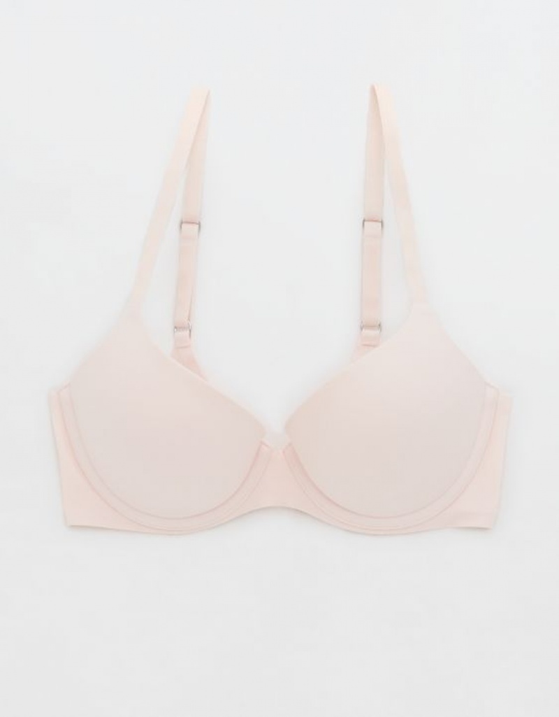 Aerie Sunnie Demi Push Up Bras Pink | VEI-463829