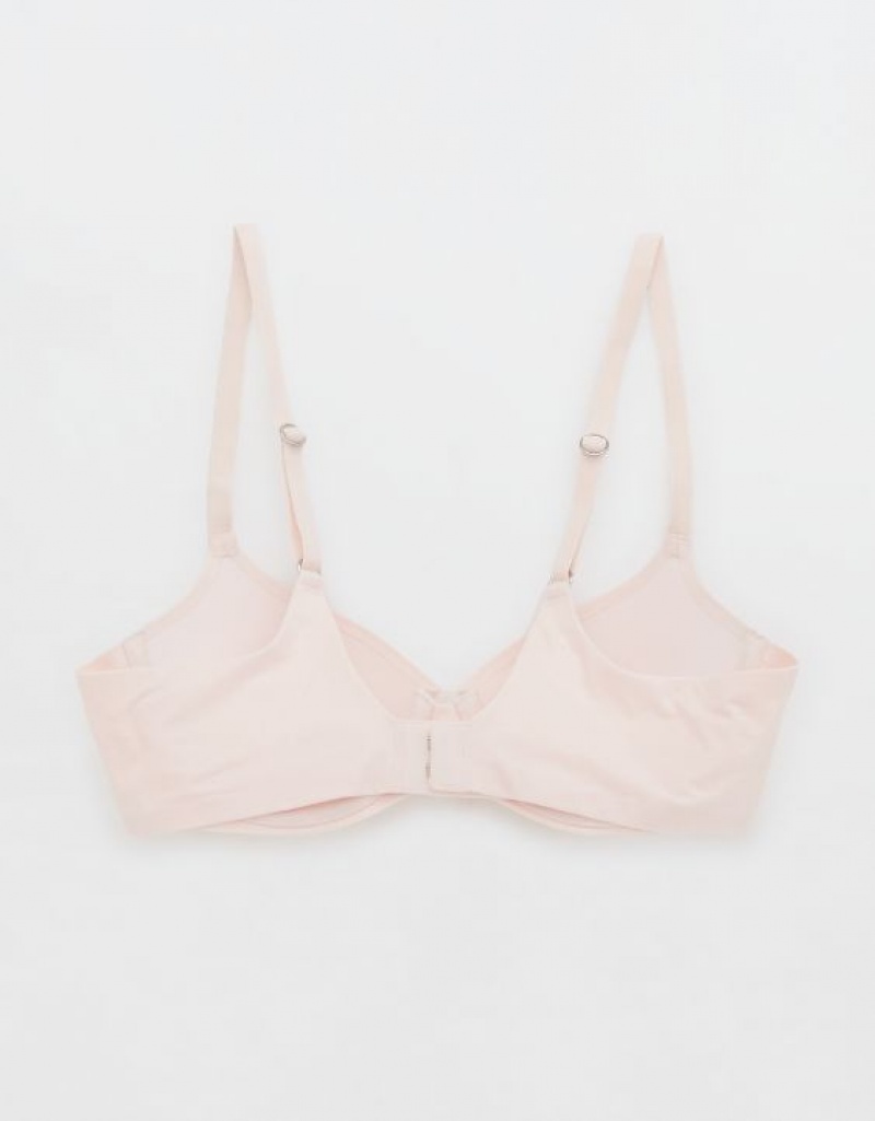 Aerie Sunnie Demi Push Up Bras Pink | VEI-463829