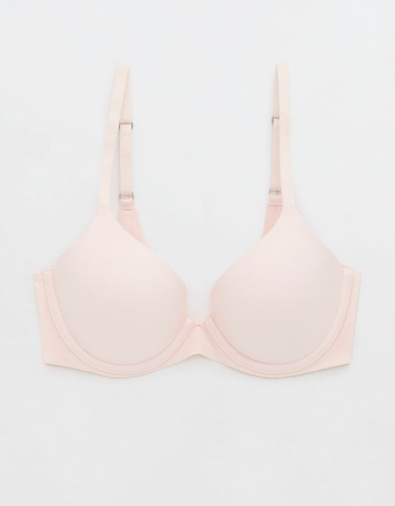 Aerie Sunnie Full Coverage Lightly Lined Bras Pink | KTF-437269