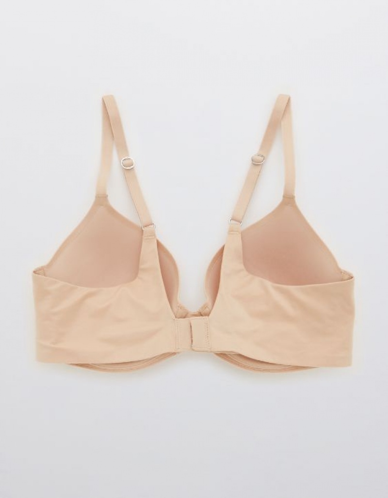 Aerie Sunnie Full Coverage Lightly Lined Bras Beige | IAT-284137