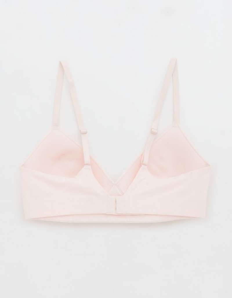 Aerie Superchill Wireless Lightly Lined Bras Pink | LNO-234867