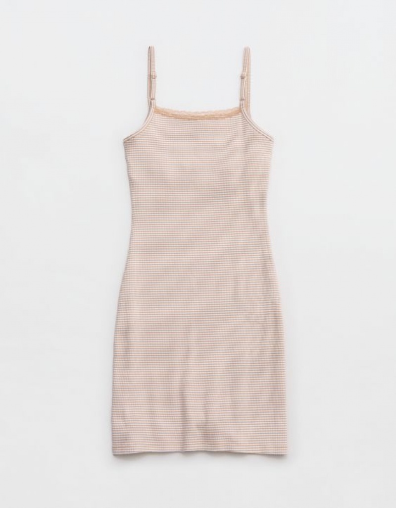 Aerie Tank Mini Dress White | TPR-452167