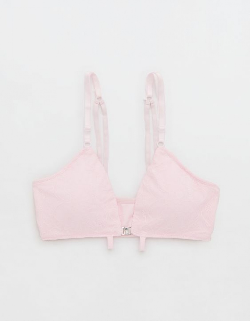 Aerie The Liberare Convertible Plungelette Bras Pink | LUN-215760