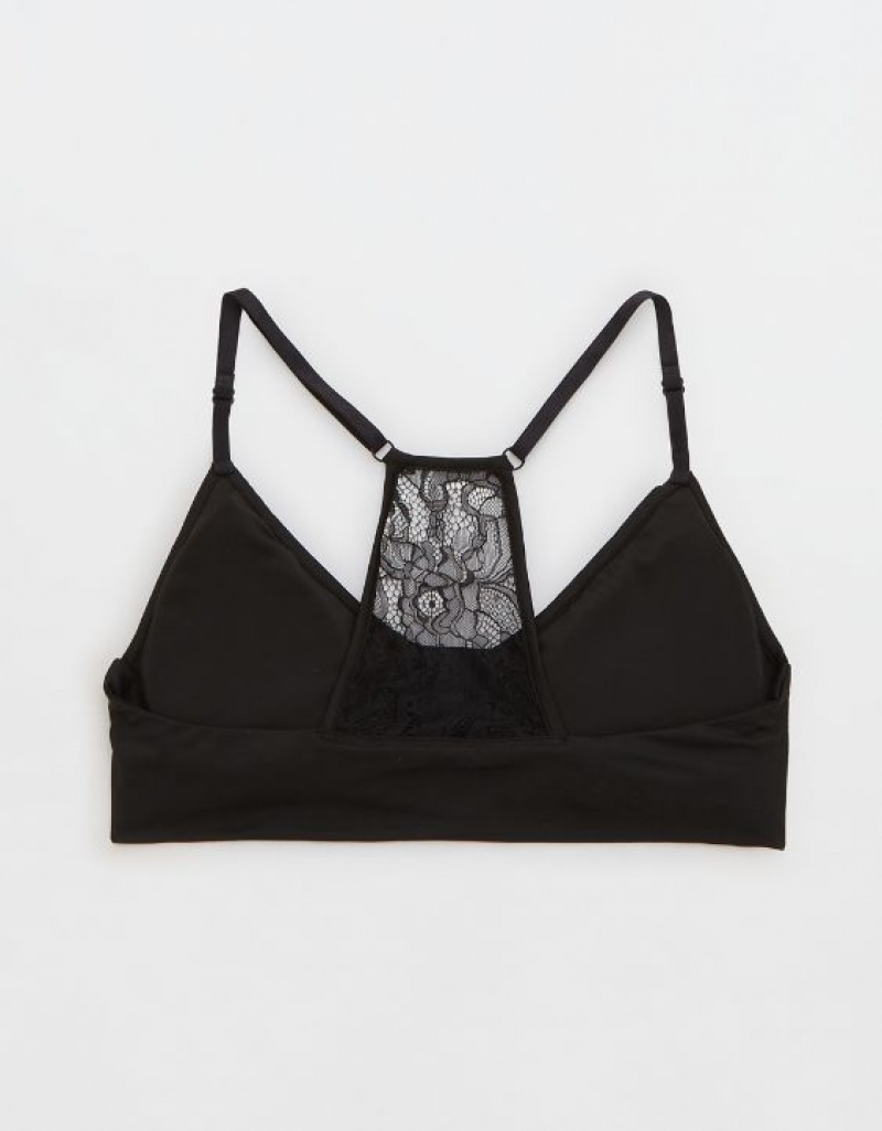 Aerie The Liberarelette Bras Black | WAB-254619