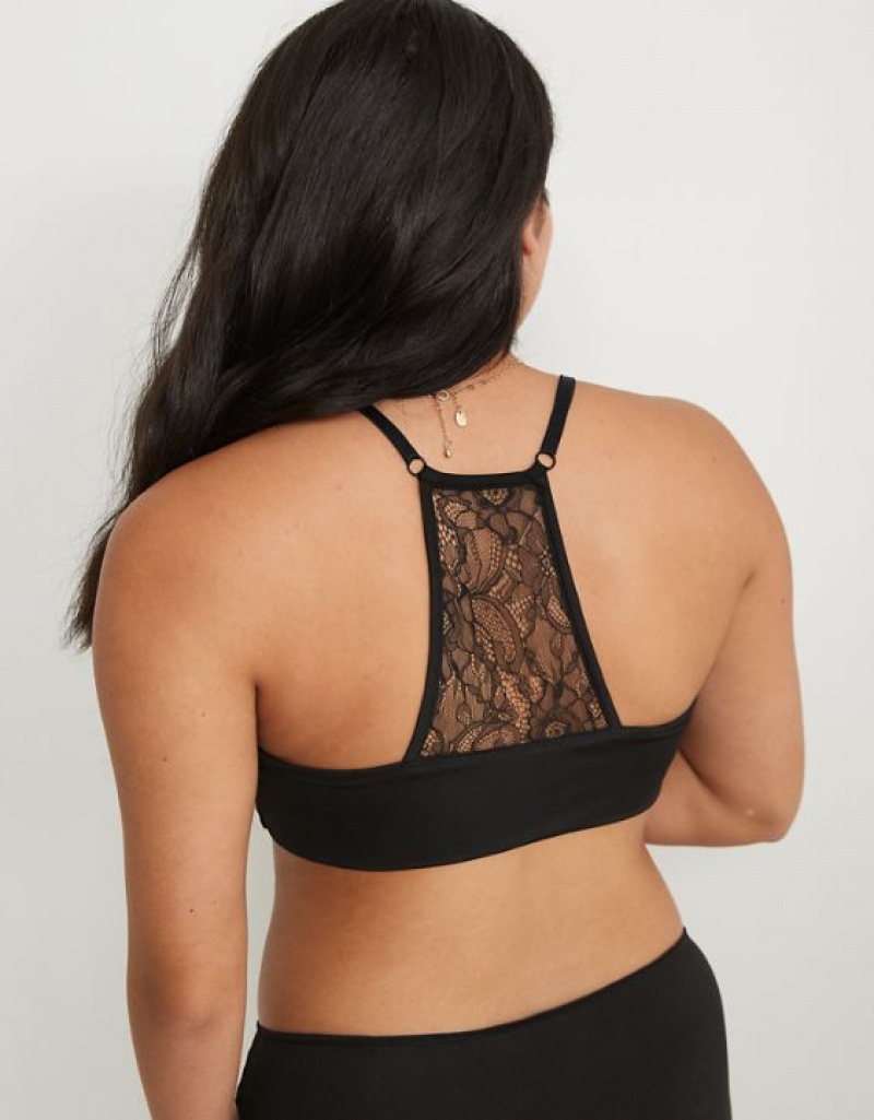 Aerie The Liberarelette Bras Black | WAB-254619