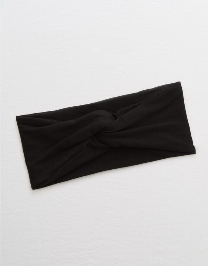 Aerie Top Knot Hair Accessories Black | EOJ-819024