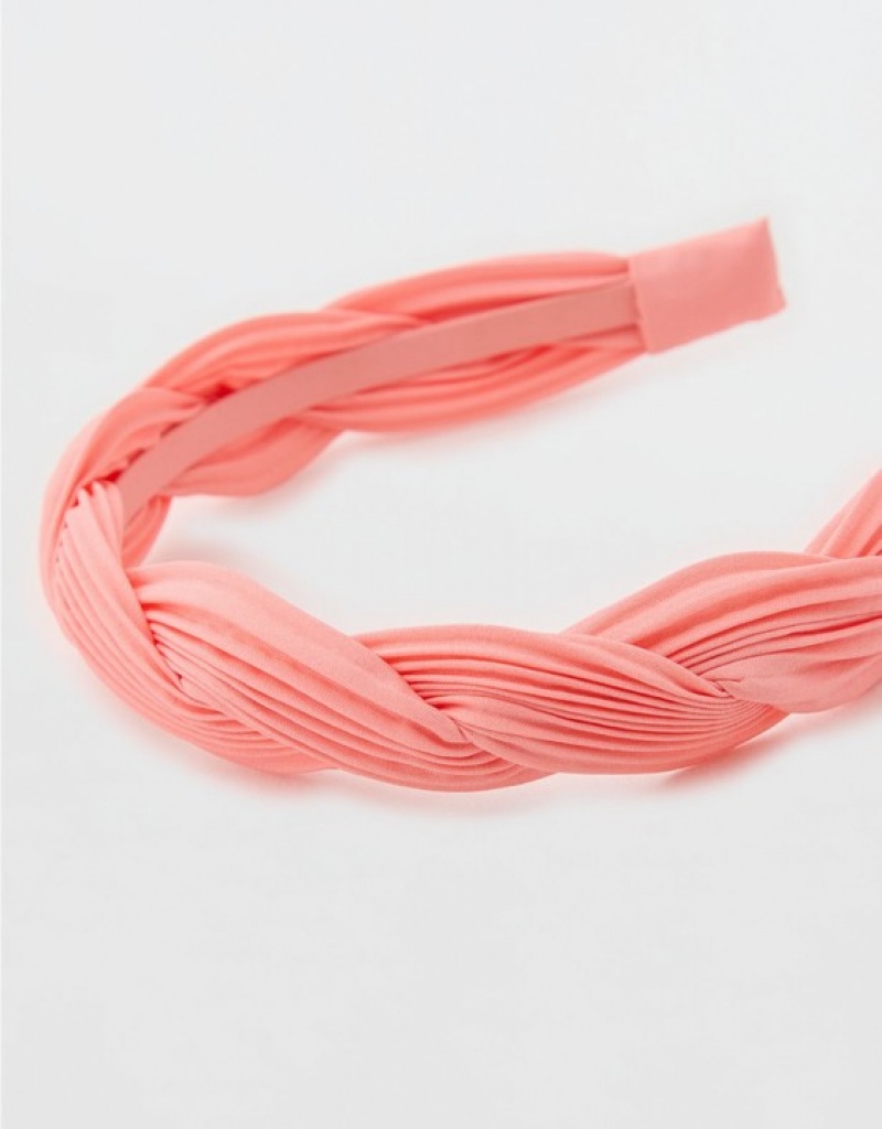 Aerie Twist Hair Accessories Pink | LAW-148630