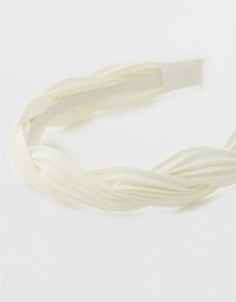 Aerie Twist Hair Accessories White | CHF-512384