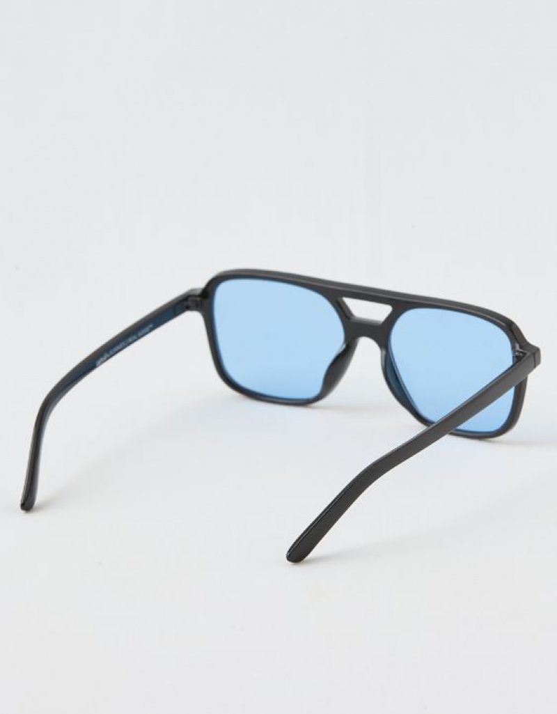 Aerie Vacay Mode Sunglasses Blue | NUW-037689