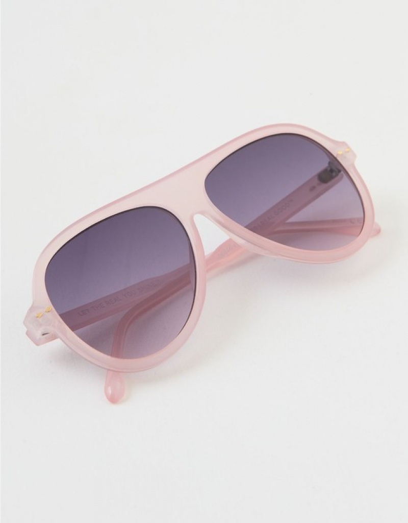 Aerie Vacay Mode Sunglasses Lavender | ZSA-627950