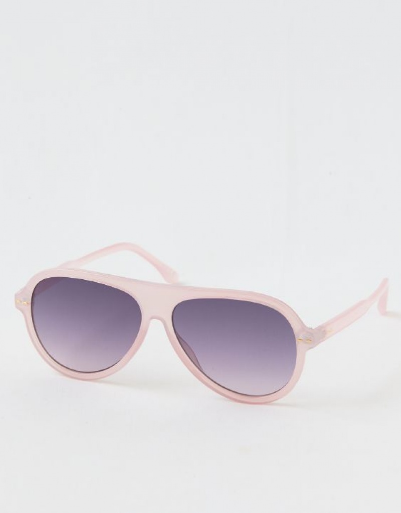 Aerie Vacay Mode Sunglasses Lavender | ZSA-627950