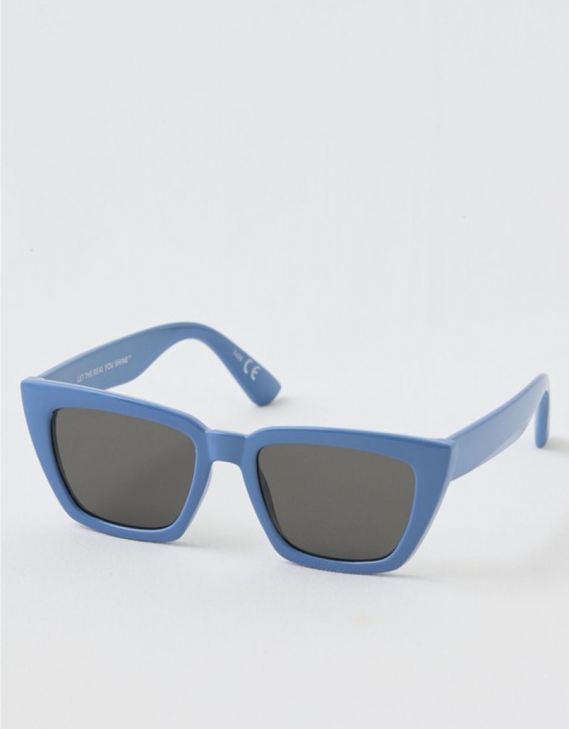 Aerie Weekend Sunglasses Navy | OKE-261854